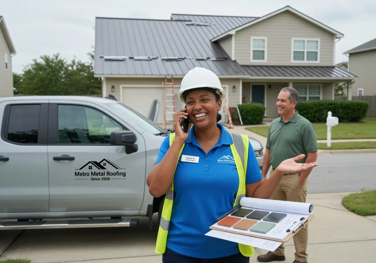 Storm Damage Metal Roof Repair in Greensboro Bend, VT